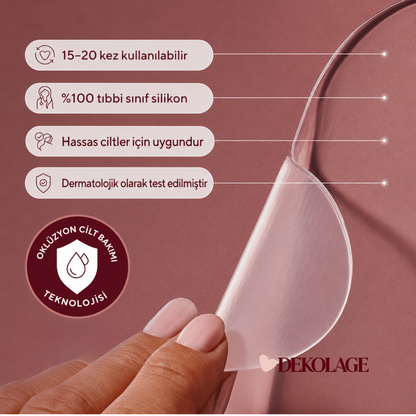 Dekolage™  Dekolte Çizgileri Karşıtı Silikon Bakım Pedi