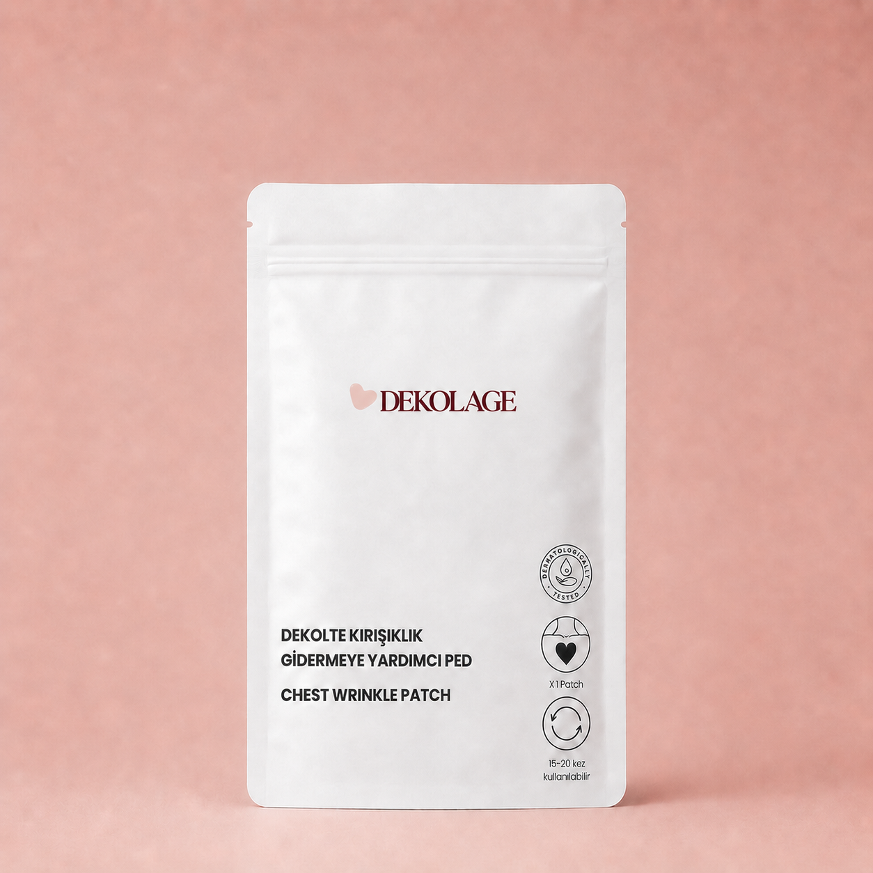 Dekolage™  Dekolte Çizgileri Karşıtı Silikon Bakım Pedi